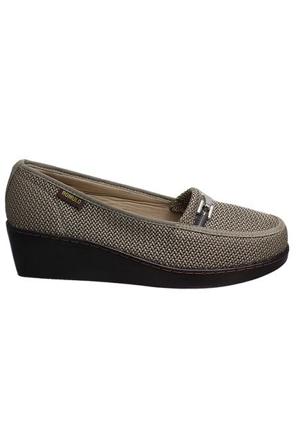 Zapato Romulo Para Mujer Mocasín Textil