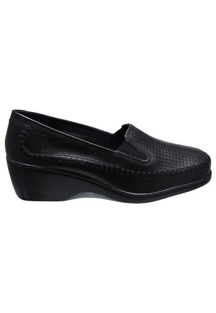 Mocasín Zapato Romulo Para Mujer Tacón Corrido