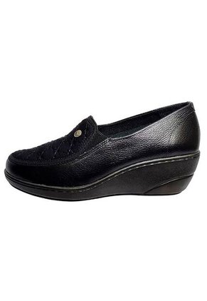 Romulo Mocasín Dama Cuero Por Licra