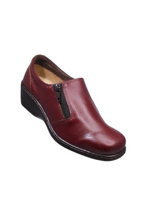 Zapato Mocasín Romulo Para Mujer Cremallera En Capellada