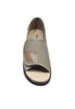 Sandalia Despuntada Romulo Textil Ajuste Velcro de CALZADO ROMULO