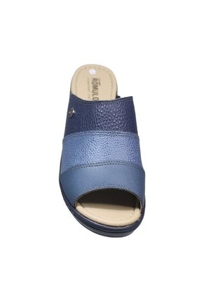 Sandalia Romulo Cuero Combinado Para Mujer