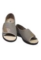 Sandalia Despuntada Romulo Textil Ajuste Velcro de CALZADO ROMULO