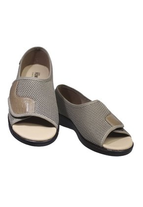 Sandalia Despuntada Romulo Textil Ajuste Velcro