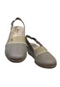Sandalia Romulo Beige Para Dama Tacón Playero de CALZADO ROMULO