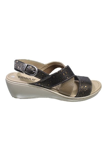 Sandalias Romulo Cuero Para Mujer Ajuste Hebilla