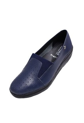 Romulo Mocasín Dama Cuero Extrasuave Tacón Corrido