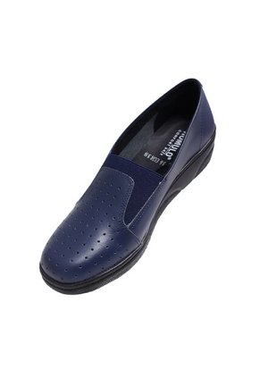 Romulo Mocasín Dama Cuero Extrasuave Tacón Corrido