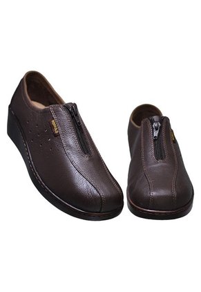 Zapato Romulo Mocasín Con Cremallera