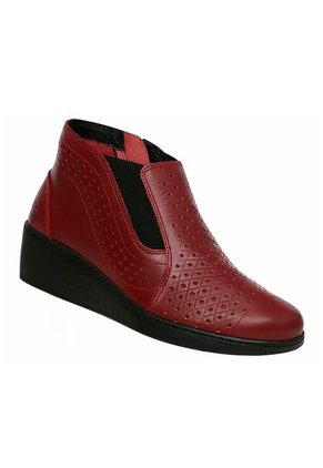 Botin Romulo En Cuero Para Mujer