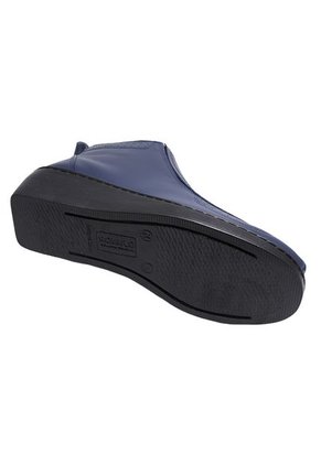 Botin Dama Romulo Cuero Ajuste Cremallera Tacon Corrido