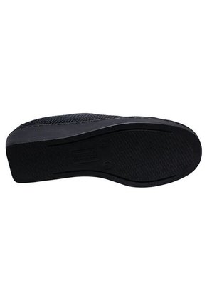 Zapato Mocasín Cremallera En Capellada Cuero Por Textil