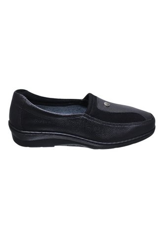 Zapato Mocasín Romulo Negro Mujer CALZADO ROMULO