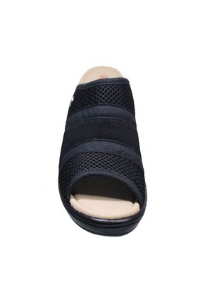 Sandalia Romulo Textil Tacón Corrido