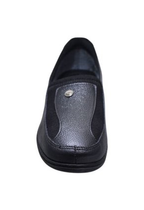 Zapato Mocasín Romulo Negro Mujer