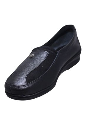 Zapato Mocasín Romulo Negro Mujer