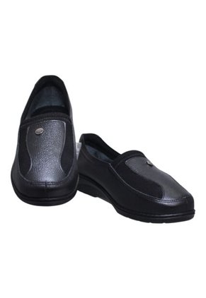 Zapato Mocasín Romulo Negro Mujer