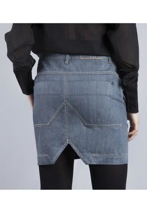 Falda Camilo Alvarez Gris Perlado