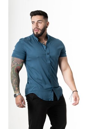 Camisa Chalis Petroleo Deusero