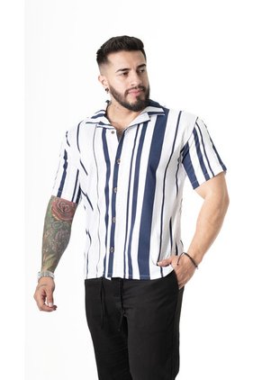Camisa Box Fit Navio