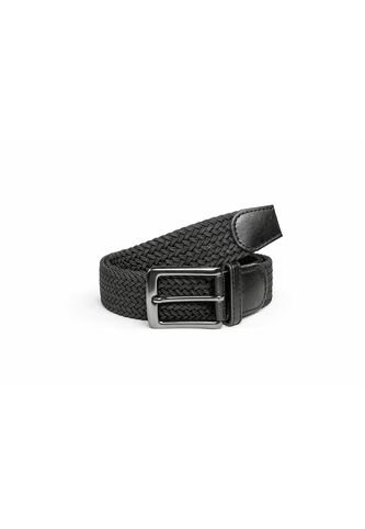 Correa Tejida Eslastica Pemium Negro Camisas Deusero