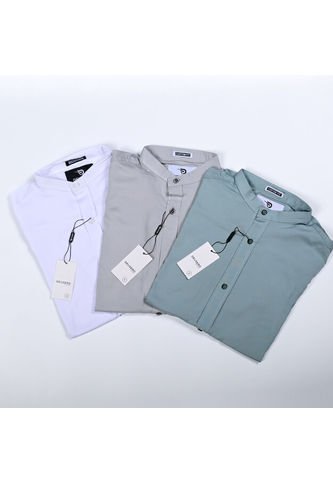 Pack X 3 Plomo + Plata + Blanco Deusero Camisas Deusero