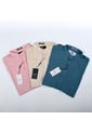 Pack X 3 Rosado + Crema + Azul Medio Deusero de Camisas Deusero