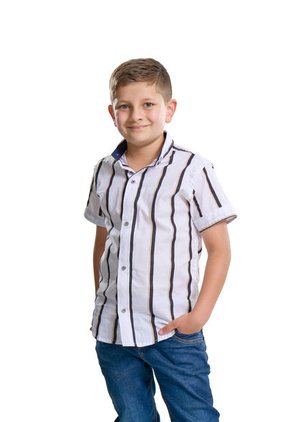 Camisa Niño Rayas Arena Deusero