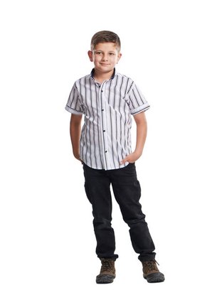 Camisa Niño Rayas Bicolor Deusero