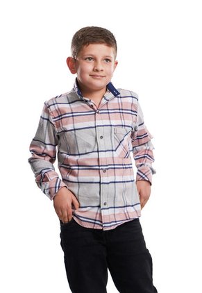 Camisa Leñadora Niño Palo De Rosa Deusero