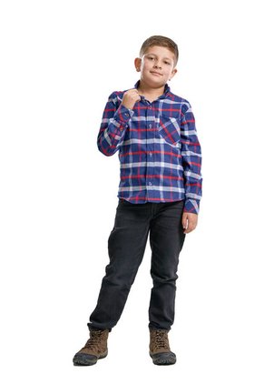 Camisa Leñadora Niño Azul Oscuro Deusero