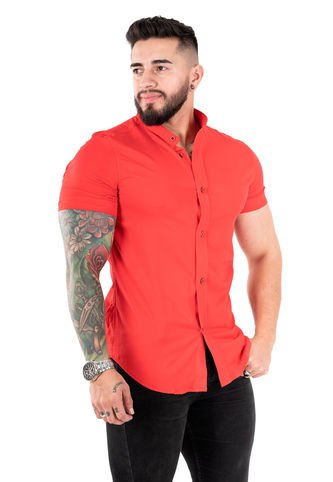 Camisa Chalis Rojo Deusero Camisas Deusero