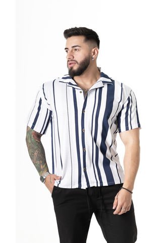 Camisa Box Fit Navio Camisas Deusero
