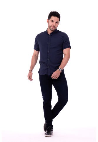 Camisa Chalis Navy Deusero Camisas Deusero