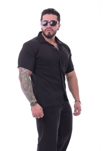 Camisa Boxfit Negro Camisas Deusero