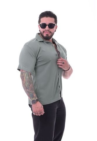Camisa Boxfit Oliva Camisas Deusero