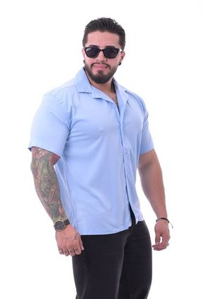 Camisa Boxfit Azul Bebé