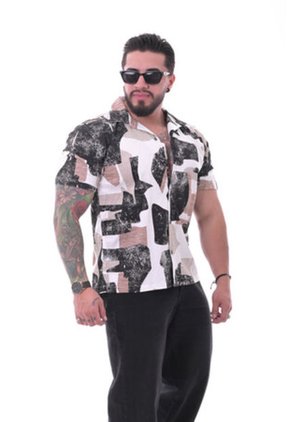 Camisa Boxfit Wall Vibes