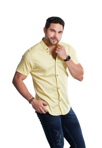 Camisa Chalis Amarillo Deusero Camisas Deusero