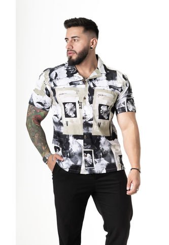 Camisa Box Fit Multiflores Deusero Camisas Deusero