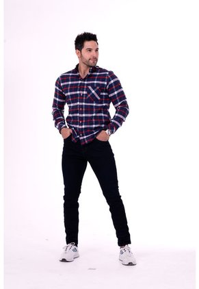 Camisa Leñadora Azul Oscuro Deusero