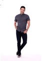 Pack X 3 Blanco + Negro+ Gris Oscuro Deusero de Camisas Deusero