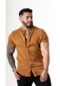 Camisa Chalis Ocre Deusero de Camisas Deusero