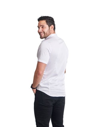 Camisa Seda Fría Blanca Deusero