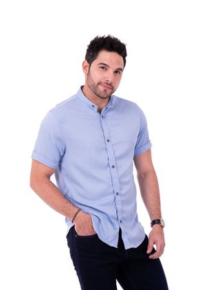 Camisa Chalis Azul Bebé Deusero