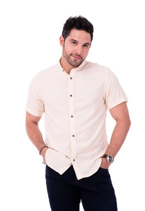 Camisa Chalis Crema Deusero