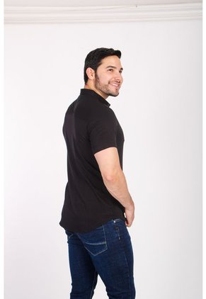 Camisa Chalis Negra Deusero