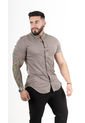 Camisa Chalis Gris Deusero de Camisas Deusero