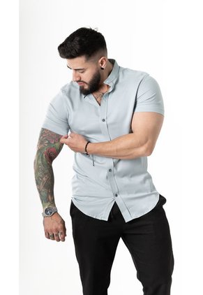 Camisa Chalis Plomo Deusero