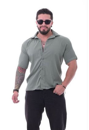 Camisa Boxfit Oliva